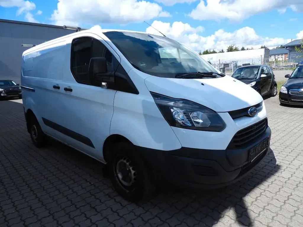 Gebraucht Ford Transit Custom 101 PS (74 kW) 2014 Weiß Van / Kleinbus