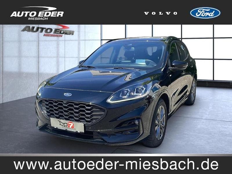 Obsidianschwarz (metallic) Gebraucht 2023 Ford Kuga ST-Line SUV | 30.900 € (Teuer) - Bild 1/4