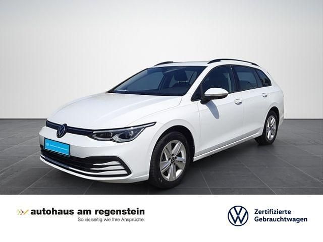 Weiß Gebraucht 2021 VW Golf VIII Life Kombi | 20.940 € (Fairer Preis) - Bild 1/4