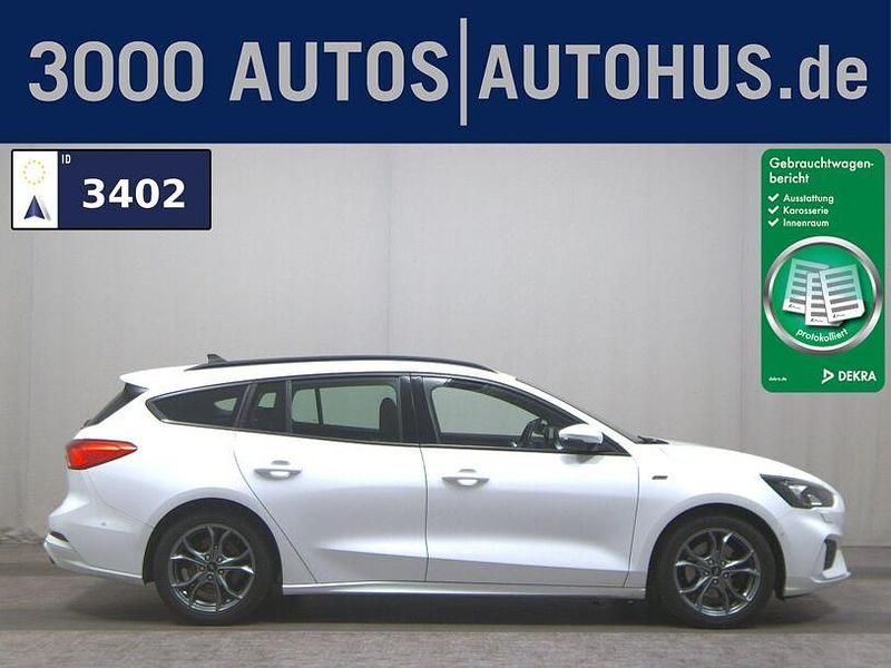 Weiss Gebraucht 2020 Ford Focus ST-Line Kombi | 8.650 € (Superpreis) - Bild 1/4
