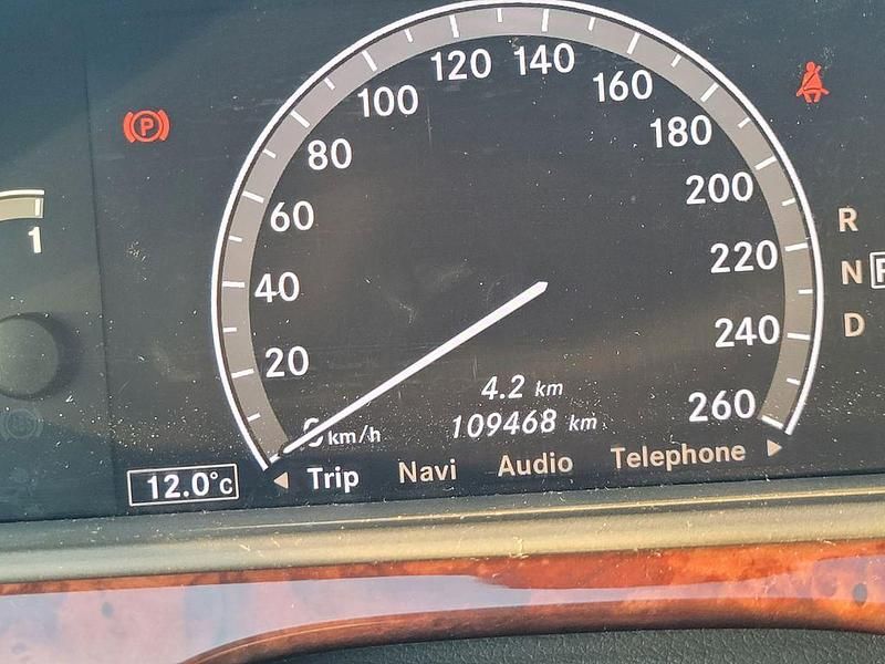 Usata Mercedes S350 272 CV (200 kW) 2009 Bianco Berlina