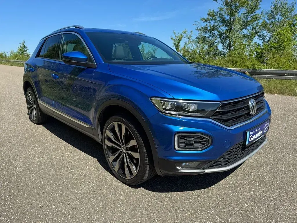 Gebraucht VW T-Roc Sportline 190 PS (139 kW) 2017 Blau SUV