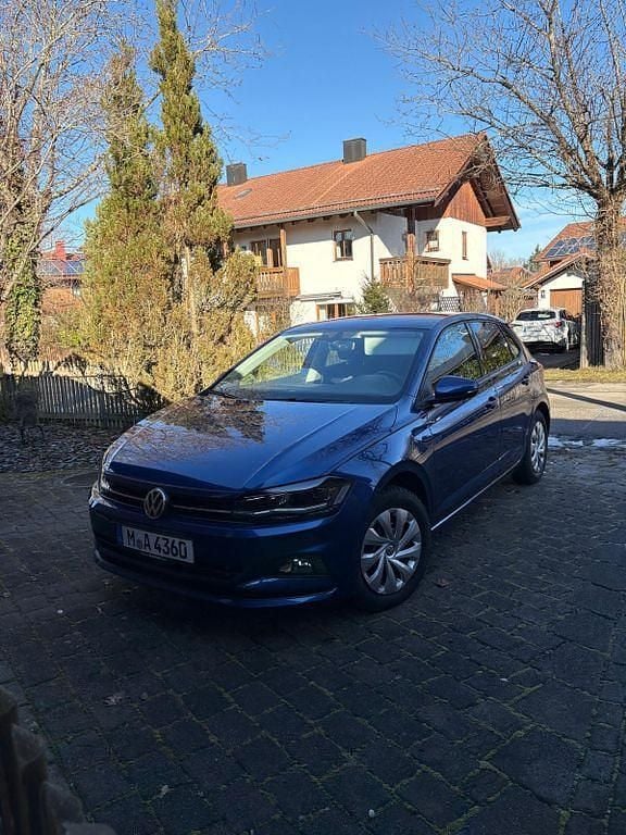 Gebraucht VW Polo Comfortline 116 PS (85 kW) 2019 Blau Kleinwagen