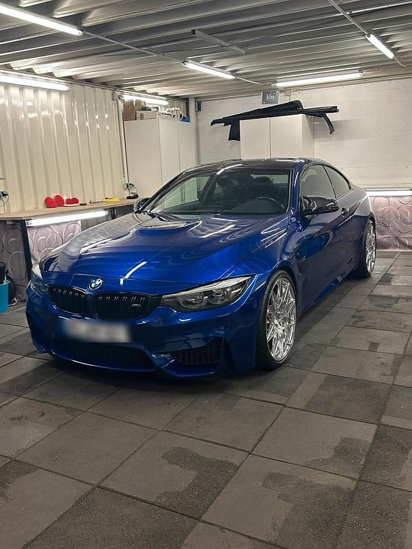 Blau Gebraucht 2019 BMW M4 Competition Edition Coupé | 56.500 € (Fairer Preis) - Bild 1/4