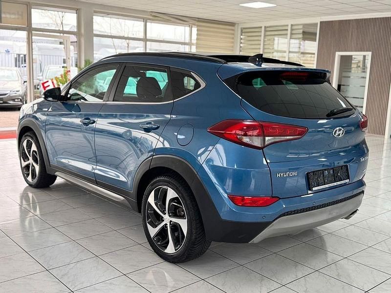 Gebraucht Hyundai Tucson Style 185 PS (136 kW) 2017 Blau SUV