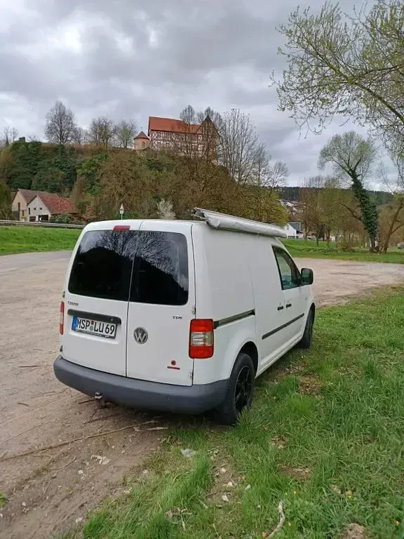 Gebraucht VW Caddy 105 PS (77 kW) 2007 Weiß Van / Kleinbus