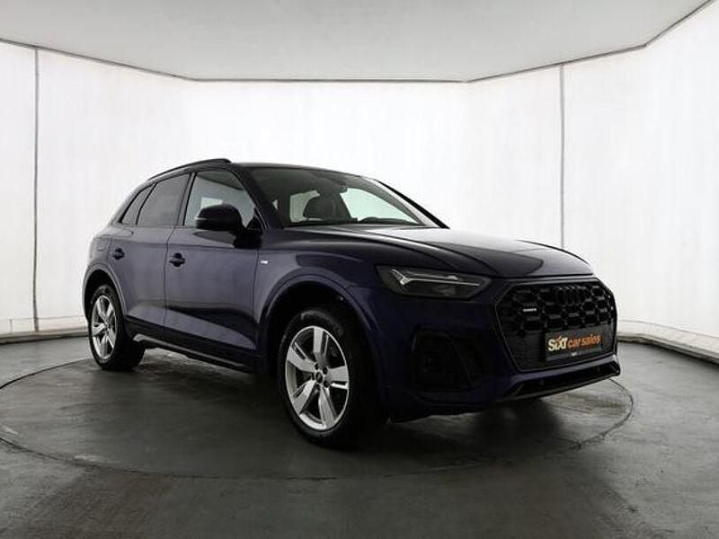 Blau Gebraucht 2023 Audi Q5 S-Line SUV | 36.550 € (Guter Preis) - Bild 1/4