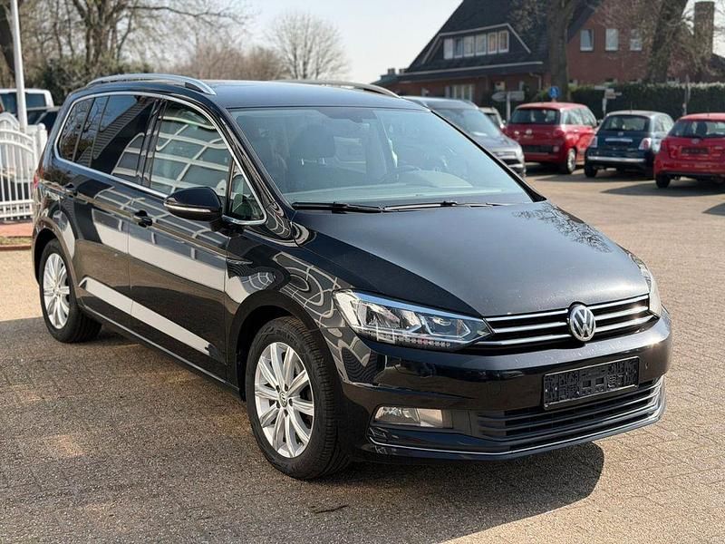 Gebraucht VW Touran Highline 150 PS (110 kW) 2016 Schwarz Van / Kleinbus