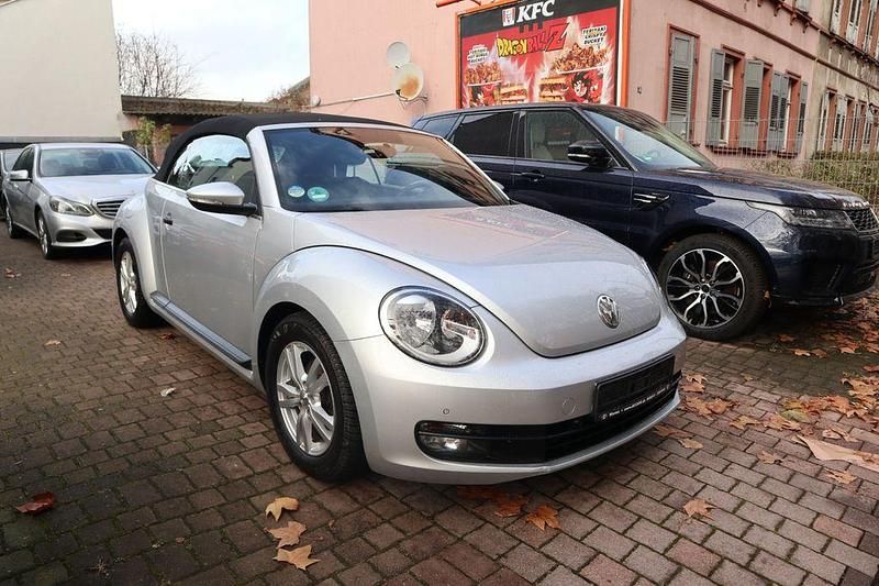 Reflexsilber (metallic) Gebraucht 2015 VW Beetle Cabrio | 12.500 € (Guter Preis) - Bild 1/4