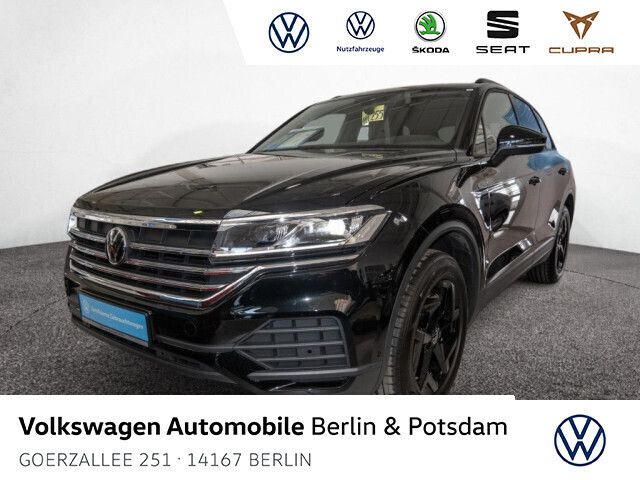 Grenadillschwarz metallic Gebraucht 2024 VW Touareg Basis SUV | 64.550 € (Superpreis) - Bild 1/4