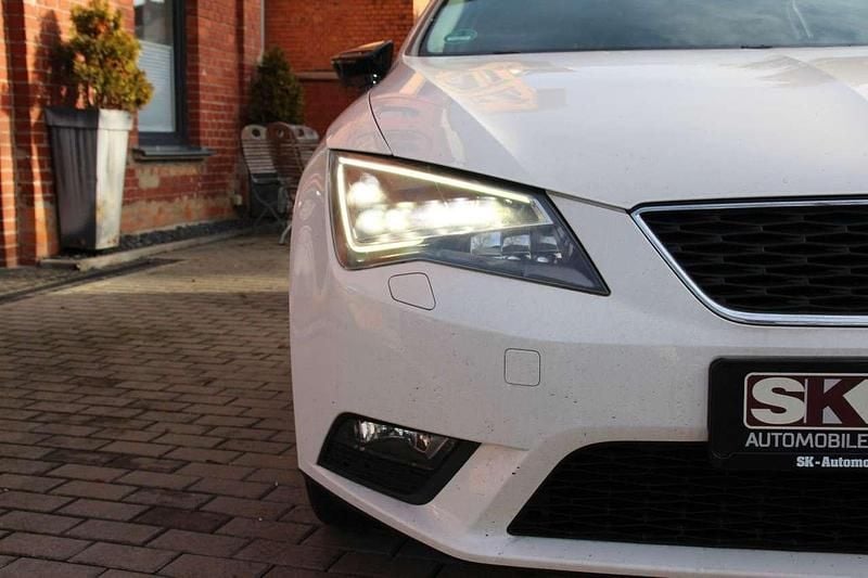 Gebraucht Seat Leon SC Style 110 PS (80 kW) 2014 Weiß Kleinwagen