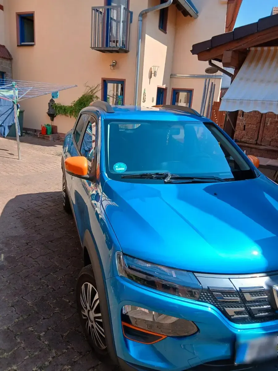 Gebraucht Dacia Spring Comfort Plus 33 kW (45 PS) 2021 Blau Kleinwagen