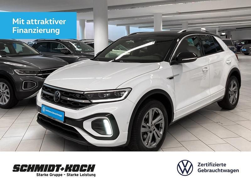 Gebraucht VW T-Roc R-line 150 PS (110 kW) 2022 Weiß SUV