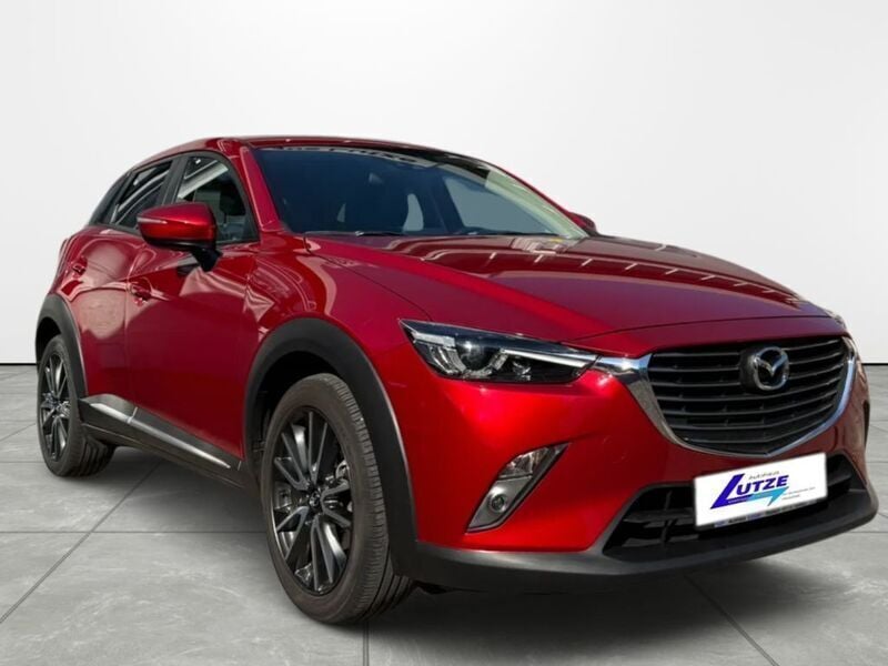 Rubinrot metallic Gebraucht 2016 Mazda CX-3 Sports-Line SUV | 14.840 € (Fairer Preis) - Bild 1/4