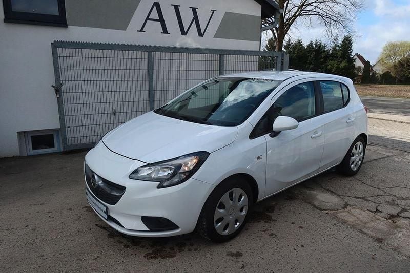 Gebraucht Opel Corsa Edition 75 PS (55 kW) 2015 Weiß Kleinwagen