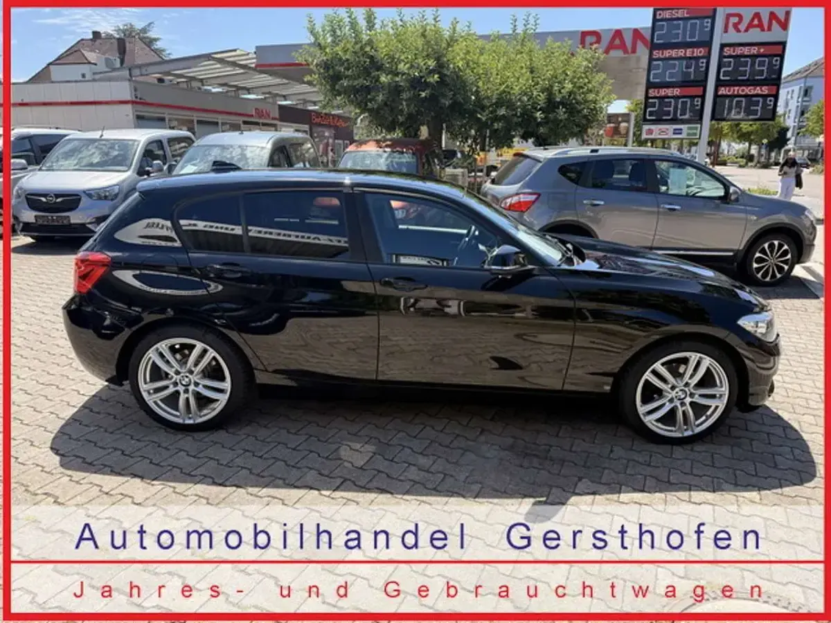 Gebraucht BMW 118 Advantage 136 PS (100 kW) 2016 Schwarz Kleinwagen