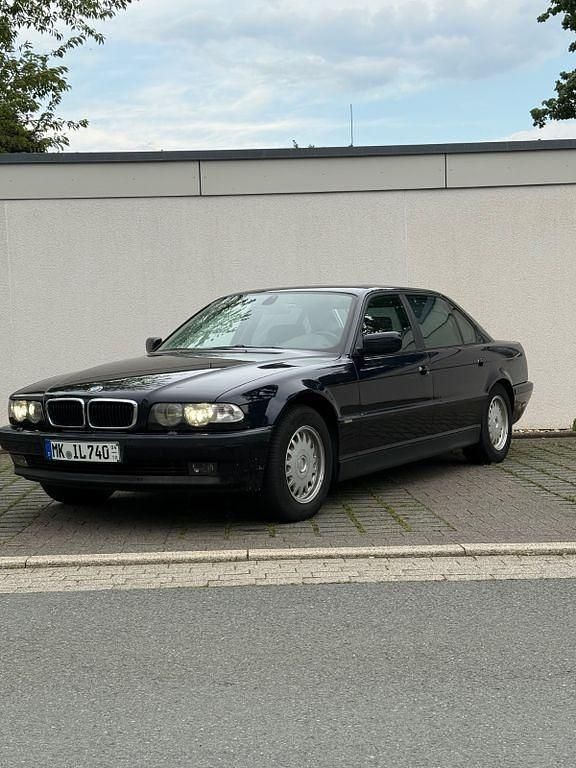 Blau Gebraucht 2000 BMW 740L Sport Line Limousine | 12.740 € (Teuer) - Bild 1/4