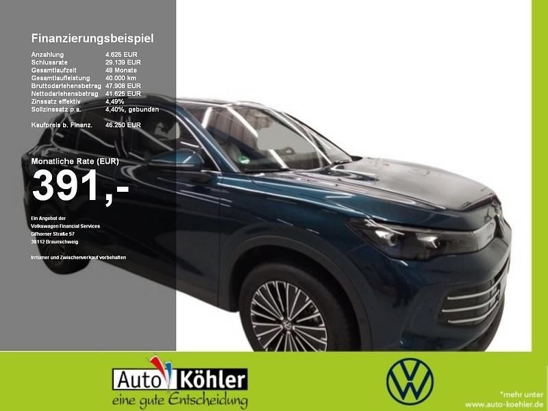 Gebraucht VW Tiguan Elegance 204 PS (150 kW) 2025 Nightshade blue SUV