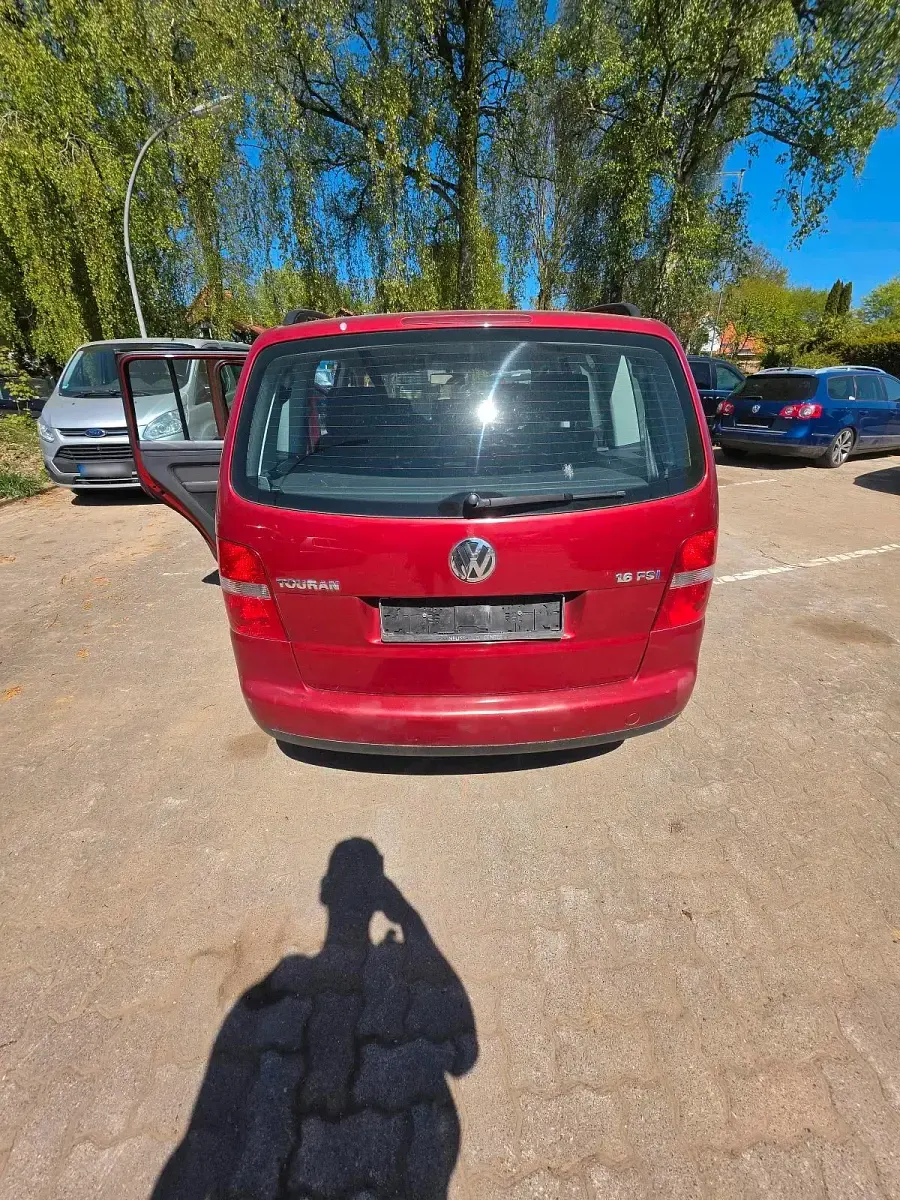 Gebraucht VW Touran 116 PS (85 kW) 2004 Rot Van / Kleinbus