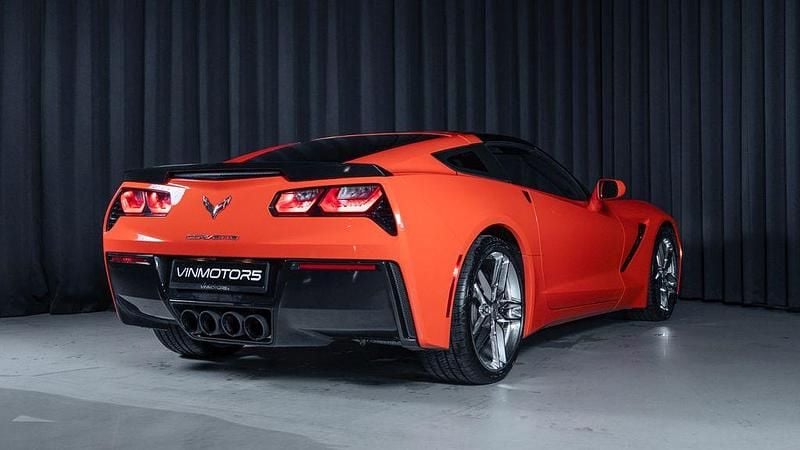 Używany Corvette Stingray 466 KM (342 kW) 2019 Pomarańczowy Coupe