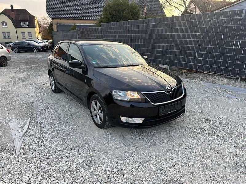 Gebraucht Skoda Rapid Ambition 86 PS (63 kW) 2015 Schwarz Kleinwagen