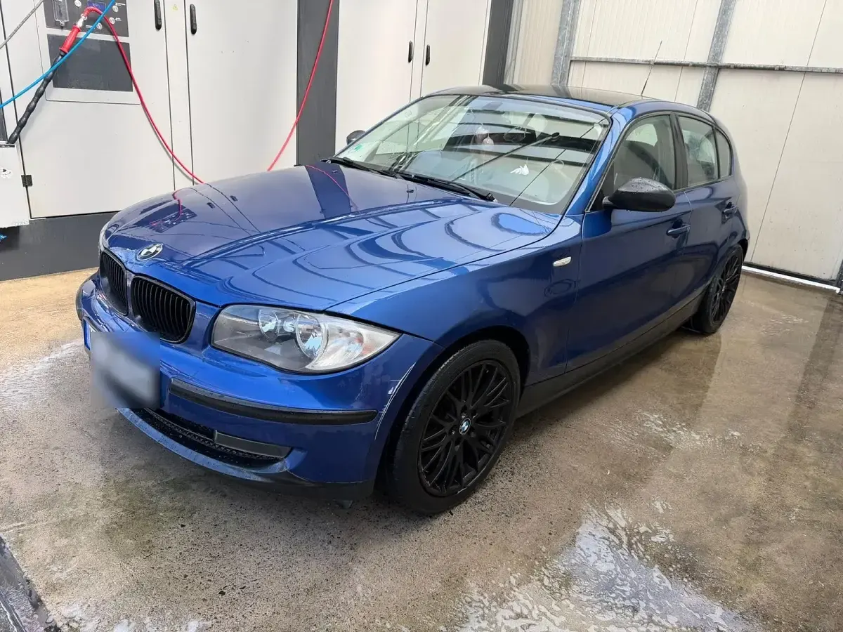 Gebraucht BMW 116 116 PS (85 kW) 2007 Blau Kleinwagen