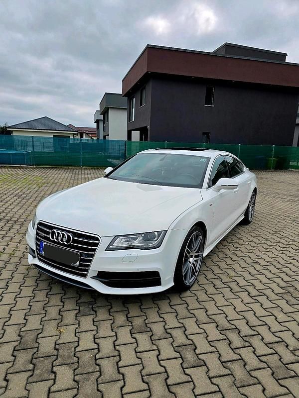 Weiß Gebraucht 2013 Audi A7 Sportback S-Line Kleinwagen | 16.750 € (Fairer Preis) - Bild 1/4