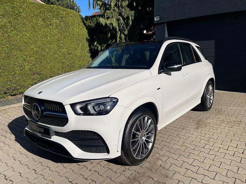 Weiß Gebraucht 2021 Mercedes GLE350 AMG line SUV | 51.880 € (Guter Preis) - Bild 1/4