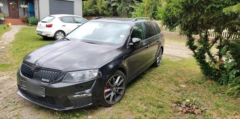 Gebraucht Skoda Octavia RS 184 PS (135 kW) 2014 Schwarz Kleinwagen