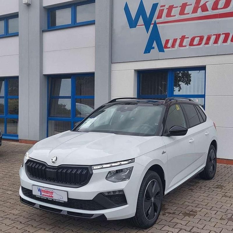 Neu Skoda Kamiq Monte Carlo 116 PS (85 kW) 2025 Weiß SUV