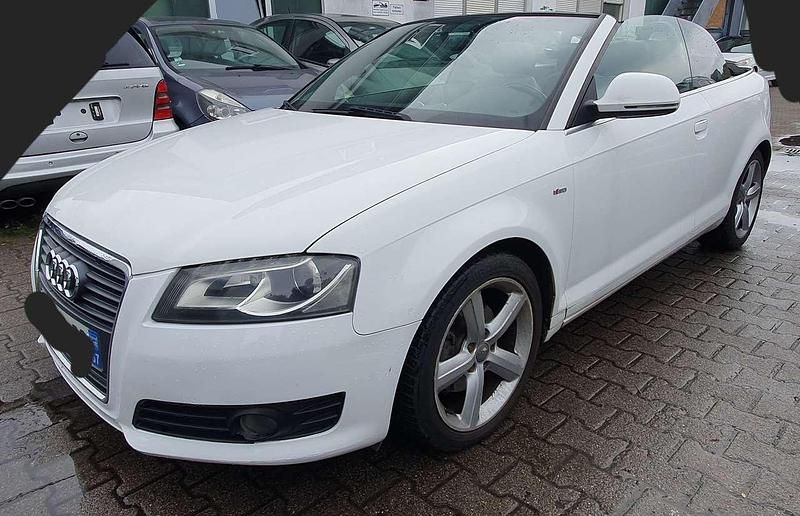 Ibisweiß Gebraucht 2009 Audi A3 Cabriolet S-Line Cabrio | 6.900 € (Fairer Preis) - Bild 1/4