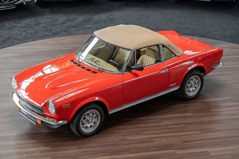 Rot Gebraucht 1983 Fiat 124 Spider Cabrio | 24.999 € - Bild 1/4