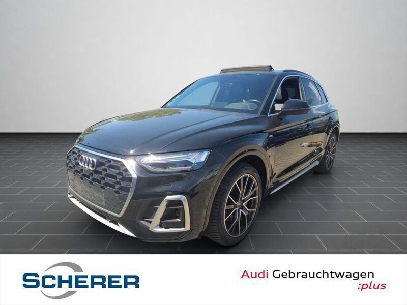 Mythosschwarz metallic Gebraucht 2022 Audi Q5 Ambiente SUV | 38.400 € (Fairer Preis) - Bild 1/4