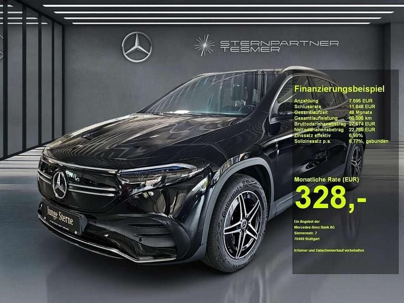 Schwarz Gebraucht 2023 Mercedes EQA250 AMG SUV | 30.230 € (Superpreis) - Bild 1/3