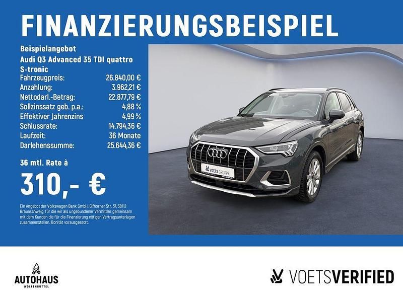 Gebraucht Audi Q3 Advanced Plus 150 PS (110 kW) 2021 Grau SUV