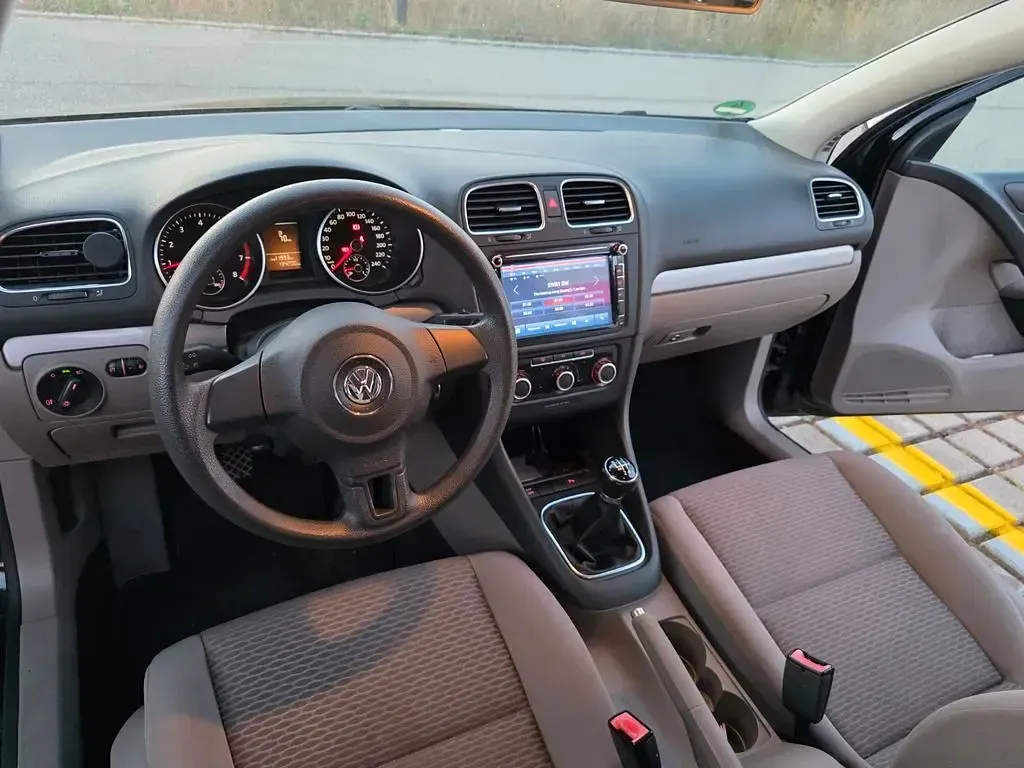 Gebraucht VW Golf VI Comfortline 80 PS (58 kW) 2009 Schwarz Limousine