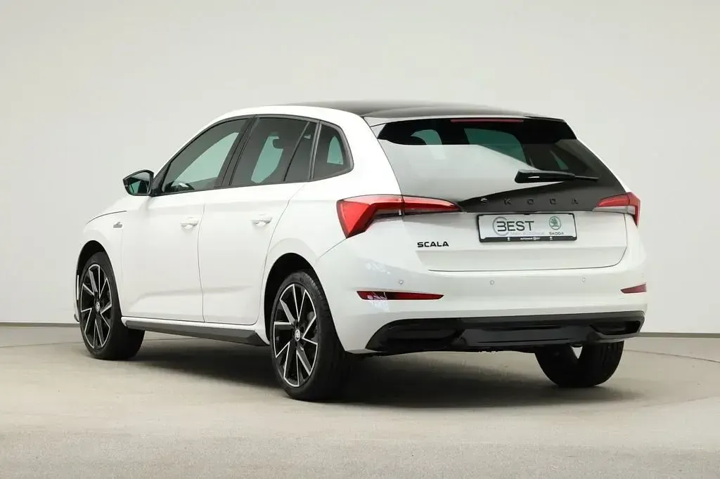 Gebraucht Skoda Scala Monte Carlo 150 PS (110 kW) 2022 9p candyweiss Kleinwagen