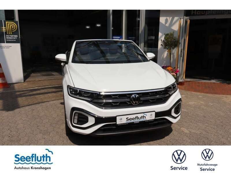 Weiss Neu 2025 VW T-Roc Cabriolet R-line Cabrio | 39.980 € (Fairer Preis) - Bild 1/4