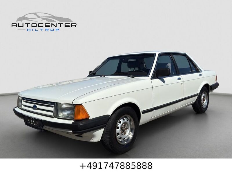 Weiß Gebraucht 1984 Ford Granada Limousine | 9.970 € - Bild 1/4
