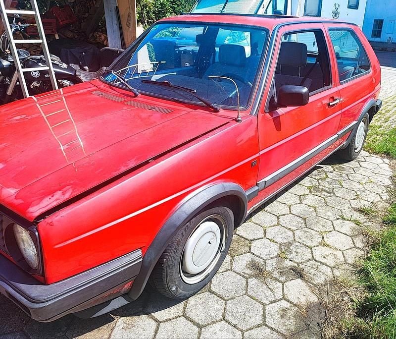 Rot Gebraucht 1991 VW Golf II Coupé | 2.899 € - Bild 1/4