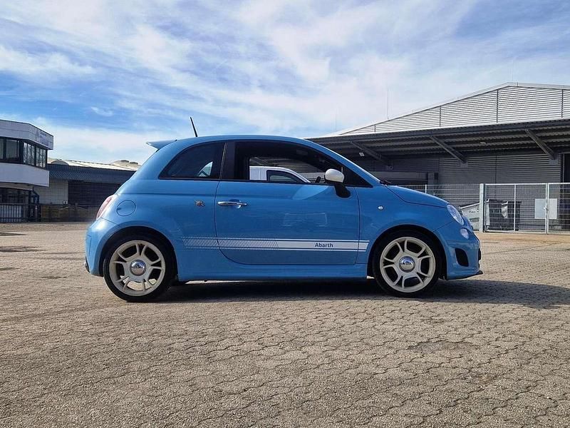 Usata Abarth 500 135 CV (99 kW) 2013 Blu Utilitaria
