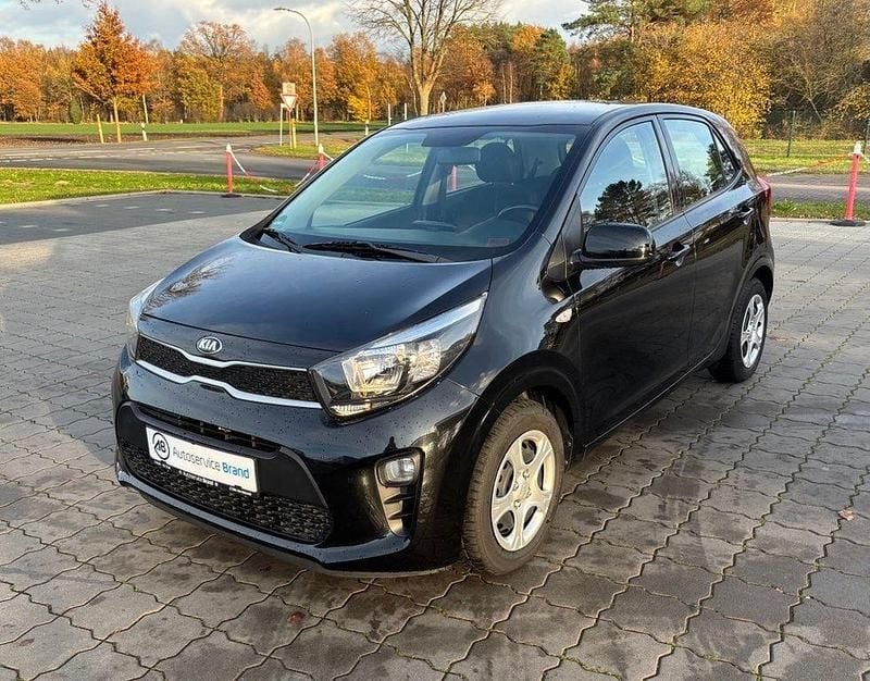 Gebraucht Kia Picanto Edition 7 67 PS (49 kW) 2018 Schwarz Kleinwagen