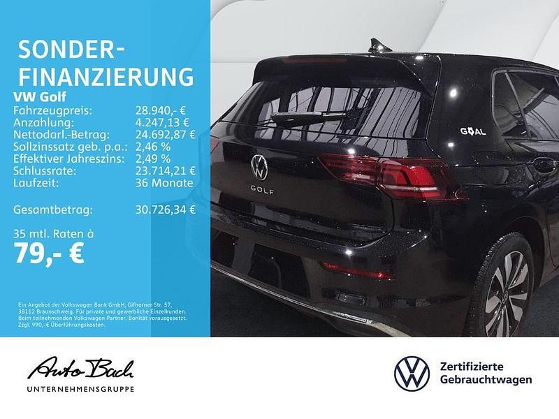 Gebraucht VW Golf VIII Goal 150 PS (110 kW) 2025 Grenadillschwarz metallic Limousine