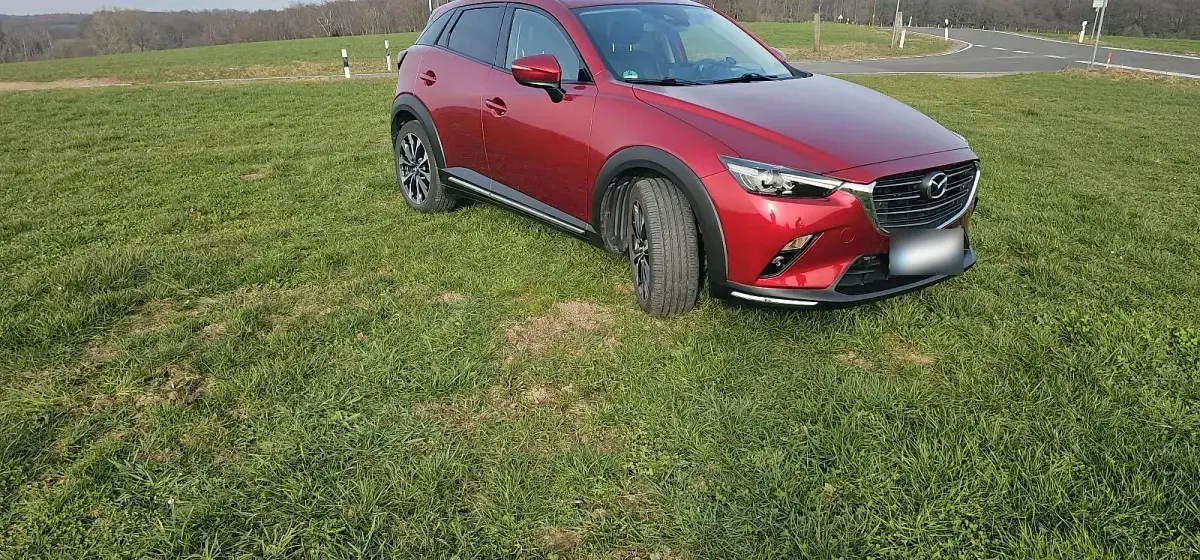 Gebraucht Mazda CX-3 121 PS (88 kW) 2019 Rot SUV