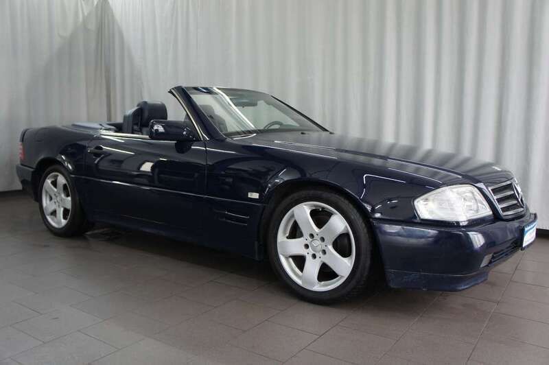 Dunkelblau 904 Gebraucht 1994 Mercedes SL320 AMG Cabrio | 15.990 € - Bild 1/3