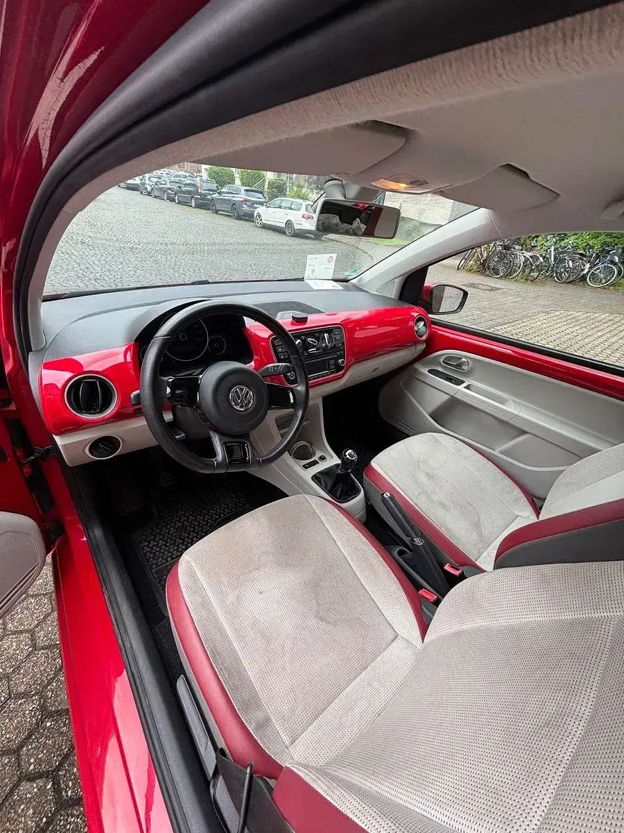 Gebraucht VW up! 75 PS (55 kW) 2014 Rot Kleinwagen