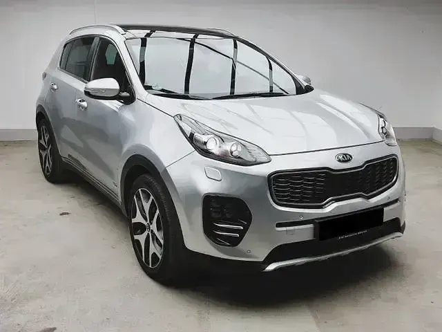 Gebraucht Kia Sportage GT-Line 185 PS (136 kW) 2016 Silber SUV