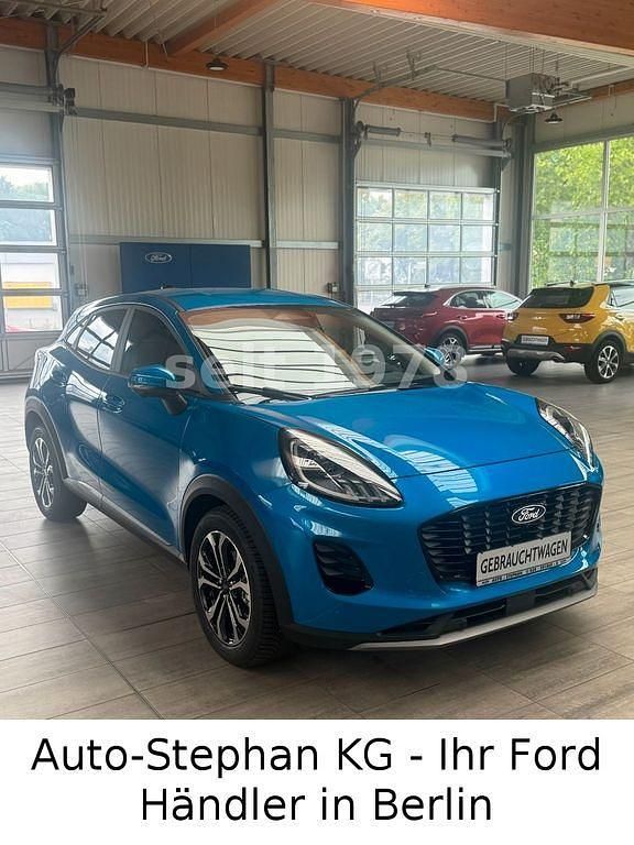 Neu Ford Puma Titanium 125 PS (91 kW) 2025 Blau Limousine