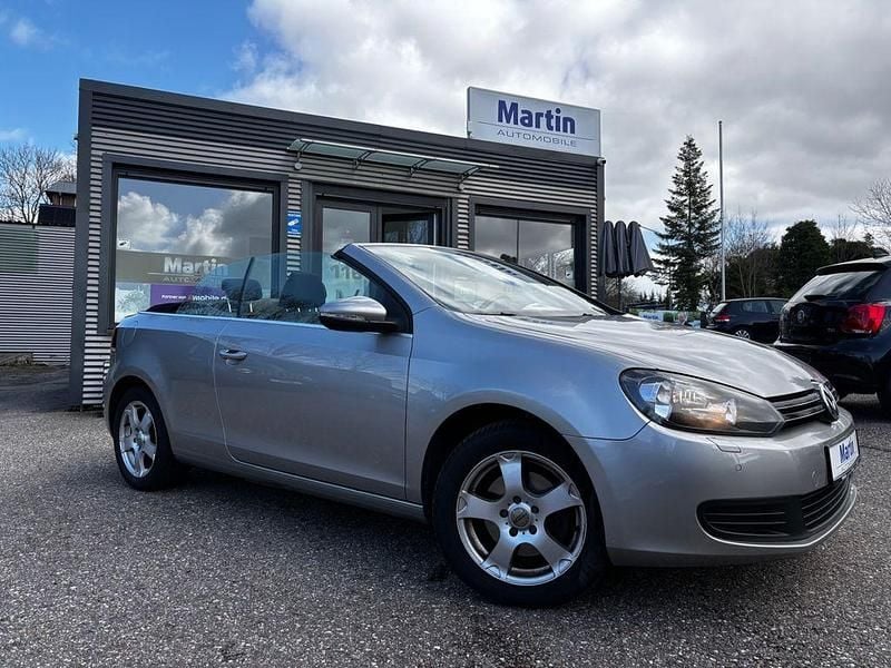 Gebraucht VW Golf Cabriolet 105 PS (77 kW) 2012 Silber Cabrio