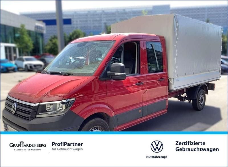 Kirschrot Gebraucht 2022 VW Crafter Van | 28.880 € (Fairer Preis) - Bild 1/4
